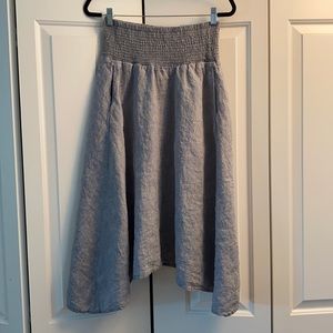 Eileen Fisher linen skirt